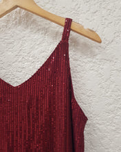 Cargar imagen en el visor de la galería, MUSCULOSA LENTEJUELAS BRETEL ANCHO
