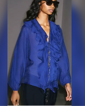 Cargar imagen en el visor de la galería, BLUSA VOLADOS GRANDES
