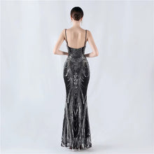 Cargar imagen en el visor de la galería, VESTIDO LARGO CORSET
