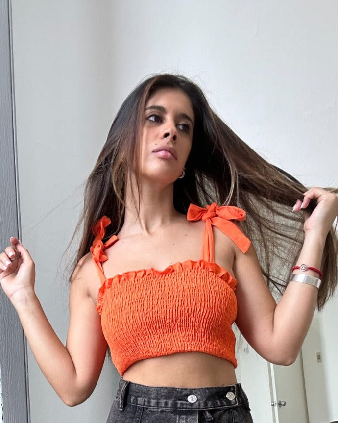 TOP ELASTICO BRETEL LAZO