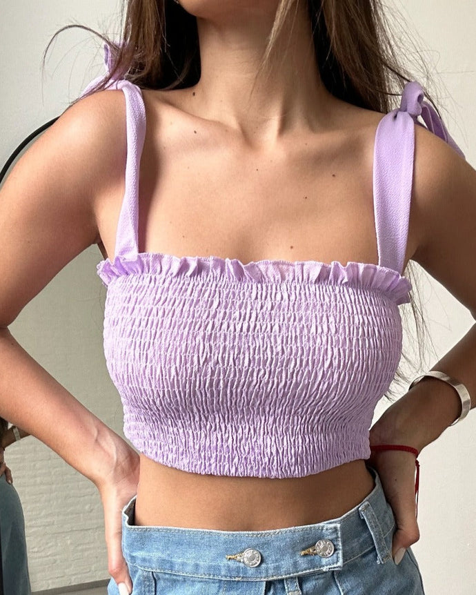 TOP ELASTICO BRETEL LAZO **SALE**